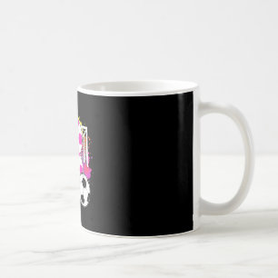 8 Years Old Birthday Girl 8th Birthday Soccer Them Coffee Mug