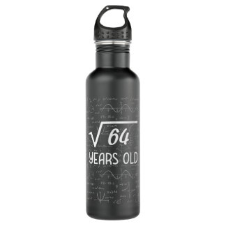 8 Years Old Gift Boys Girls Funny 8th Birthday Gif Stainless Steel Water Bottle