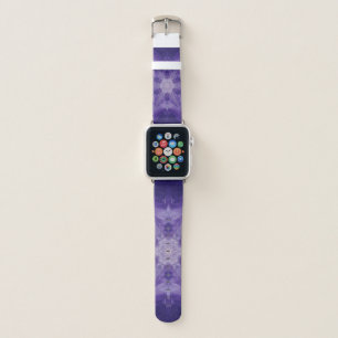 8A Unique Colorful Purple White Star Mandala Apple Watch Band