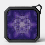 8A Unique Colorful Purple White Star Mandala Bluetooth Speaker