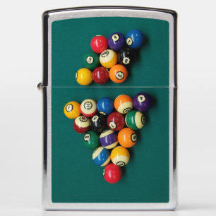 8ball and 9ball rack Zippo Lighter