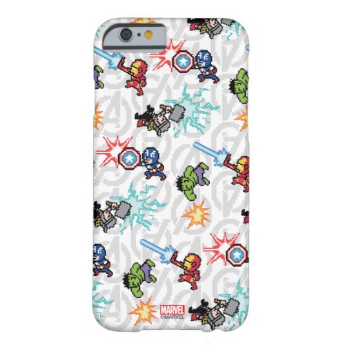 8Bit Avengers Attack Barely There iPhone 6 Case