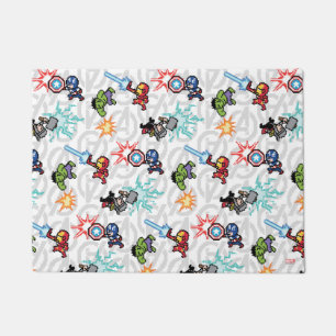 8Bit Avengers Attack Doormat