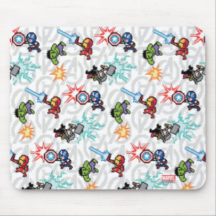 8Bit Avengers Attack Mouse Pad