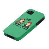 8bit Cammy VS C.Viper Case-Mate iPhone Case (Bottom)