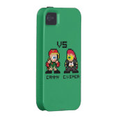 8bit Cammy VS C.Viper Case-Mate iPhone Case (Back/Right)