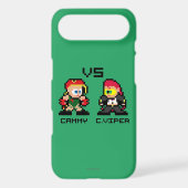 8bit Cammy VS C.Viper Case-Mate iPhone Case (Back)