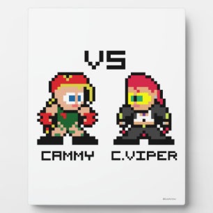 8bit Cammy VS C.Viper Plaque