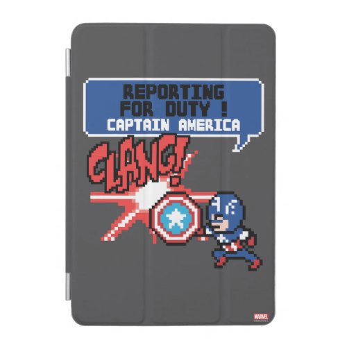 8Bit Captain America Attack _ Reporting For Duty iPad Mini Cover