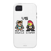 8bit Chun-Li VS C.Viper Case-Mate iPhone Case (Back)