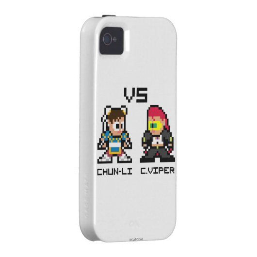 8bit Chun-Li VS C.Viper Case-Mate iPhone Case (Back/Right)