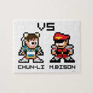 8bit Chun-Li VS M.Bison Jigsaw Puzzle