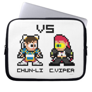 8bit ChunLi VS C.Viper Laptop Sleeve