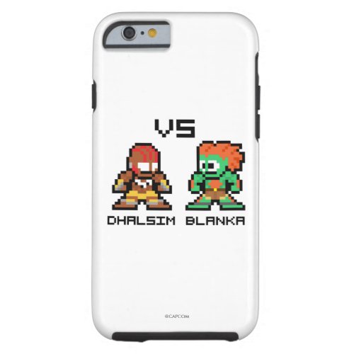 8bit Dhalsim VS Blanka Tough iPhone 6 Case
