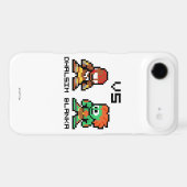 8bit Dhalsim VS Blanka Case-Mate iPhone Case (Back (Horizontal))