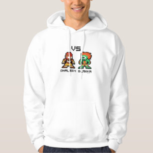 8bit Dhalsim VS Blanka Hoodie