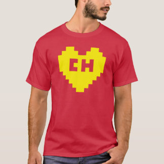 8Bit El Chapuln Heart T-Shirt