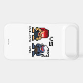 8bit Evil Ryu VS Oni Case-Mate iPhone Case (Back (Horizontal))