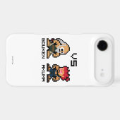8bit Gouken VS Akuma Case-Mate iPhone Case (Back (Horizontal))