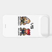 8bit Gouken VS Akuma Case-Mate iPhone Case (Back (Horizontal))