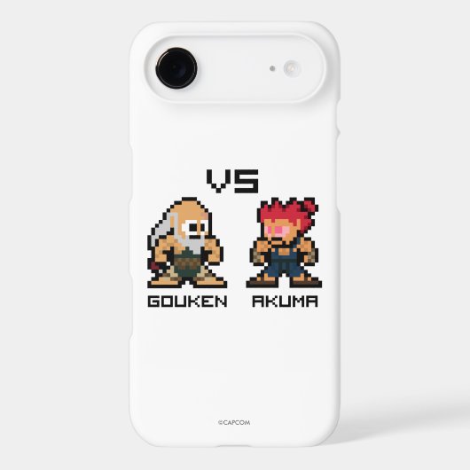 8bit Gouken VS Akuma Case-Mate iPhone Case (Back)