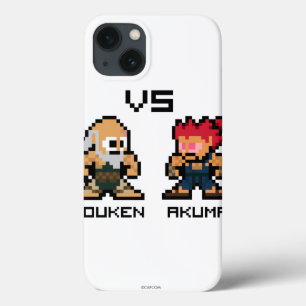 8bit Gouken VS Akuma iPhone 13 Case
