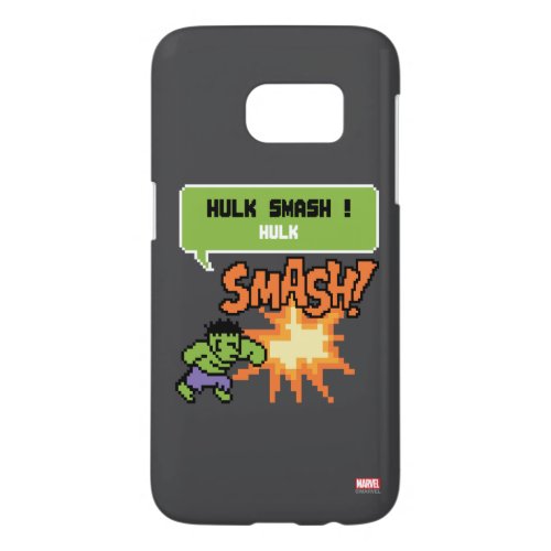 8Bit Hulk Attack _ Hulk Smash Samsung Galaxy S7 Case