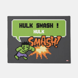 8Bit Hulk Attack - Hulk Smash! Doormat