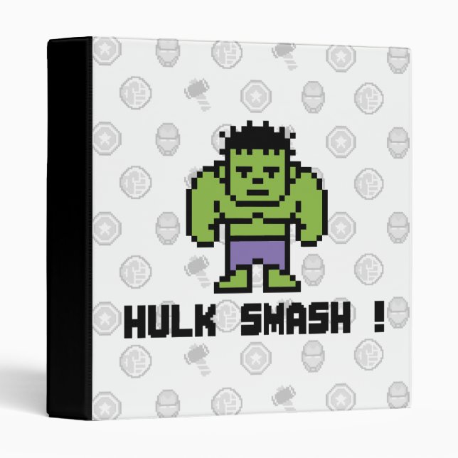 8Bit Hulk - Hulk Smash! Binder (Front/Spine)