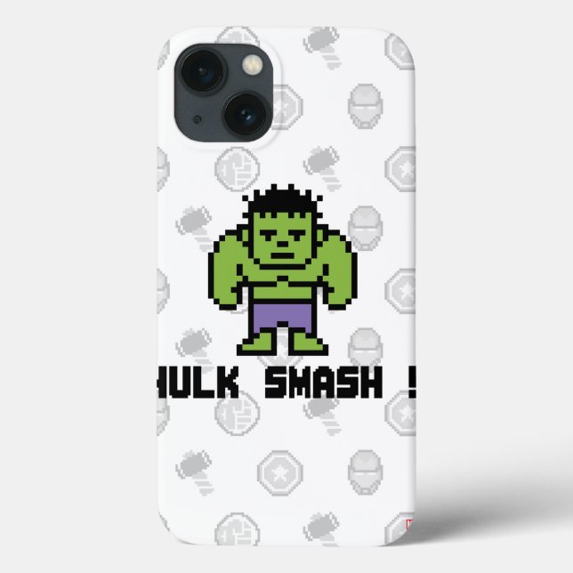 8Bit Hulk - Hulk Smash! Case-Mate iPhone Case (Back)