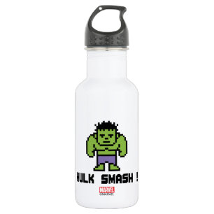 8Bit Hulk - Hulk Smash! Stainless Steel Water Bottle