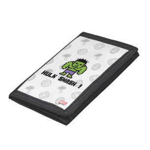 8Bit Hulk - Hulk Smash! Tri-fold Wallet