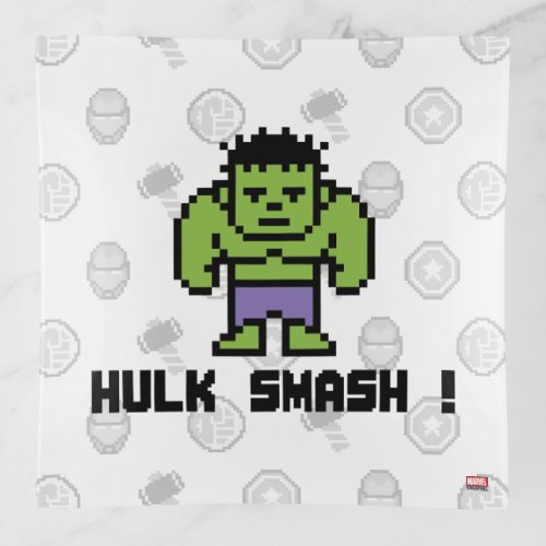 8Bit Hulk _ Hulk Smash Trinket Tray