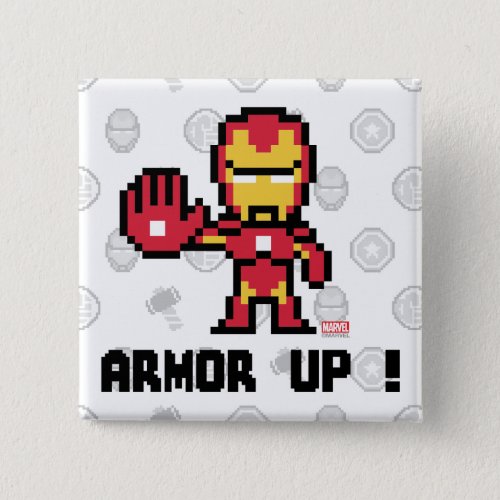8Bit Iron Man _ Armor Up Button