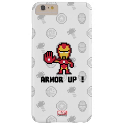 8Bit Iron Man _ Armor Up Barely There iPhone 6 Plus Case
