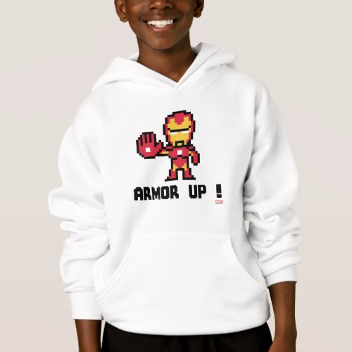 8Bit Iron Man _ Armor Up Hoodie