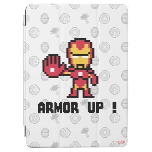 8Bit Iron Man _ Armor Up iPad Air Cover