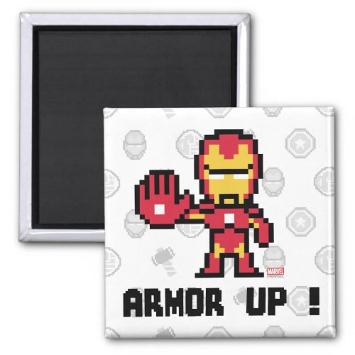 8Bit Iron Man _ Armor Up Magnet