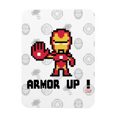 8Bit Iron Man _ Armor Up Magnet
