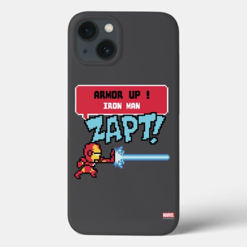 8Bit Iron Man Attack _ Armor Up iPhone 13 Case