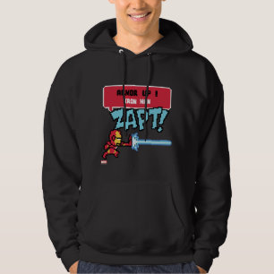 8Bit Iron Man Attack - Armor Up! Hoodie