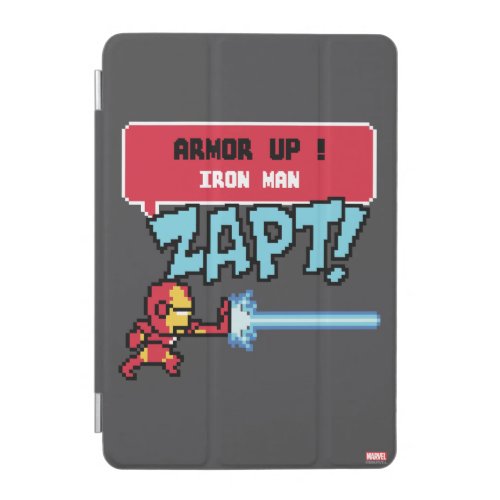 8Bit Iron Man Attack _ Armor Up iPad Mini Cover