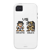 8bit Makoto VS Ibuki Case-Mate iPhone Case (Back)