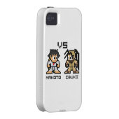 8bit Makoto VS Ibuki Case-Mate iPhone Case (Back/Right)