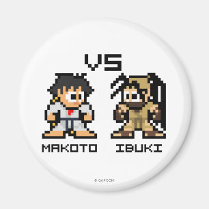 8bit Makoto VS Ibuki Magnet