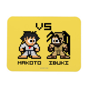 8bit Makoto VS Ibuki Magnet