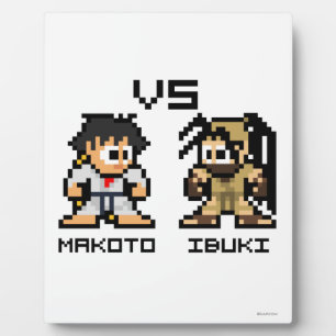 8bit Makoto VS Ibuki Plaque