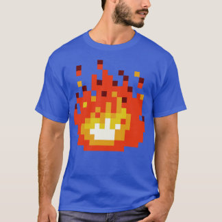 8bit Orange Fire T-Shirt