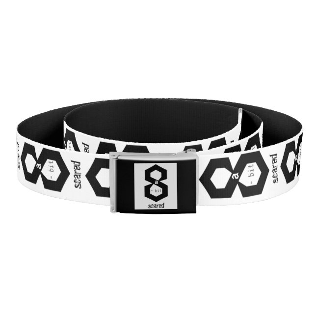 8bit Pun Gamer Game Developer Belt (Coil)