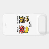 8bit Rufus VS Ken Case-Mate iPhone Case (Back (Horizontal))